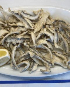 Boquerones fritos sin raspa
