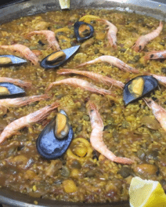 Paellas de marisco, carne, mixtas o vegetarianas