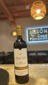 Vino Macán Rioja con D.O.